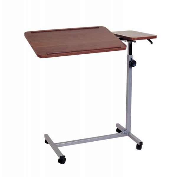 Τροχήλατο, Ανακλινόμενο Τραπεζάκι Κρεβατιού Νοσηλείας Mobiakcare. Καφέ. 0806645. Τροχήλατο, Ανακλινόμενο Τραπεζάκι Κρεβατιού Νοσηλείας Mobiakcare. Καφέ. 0806645.