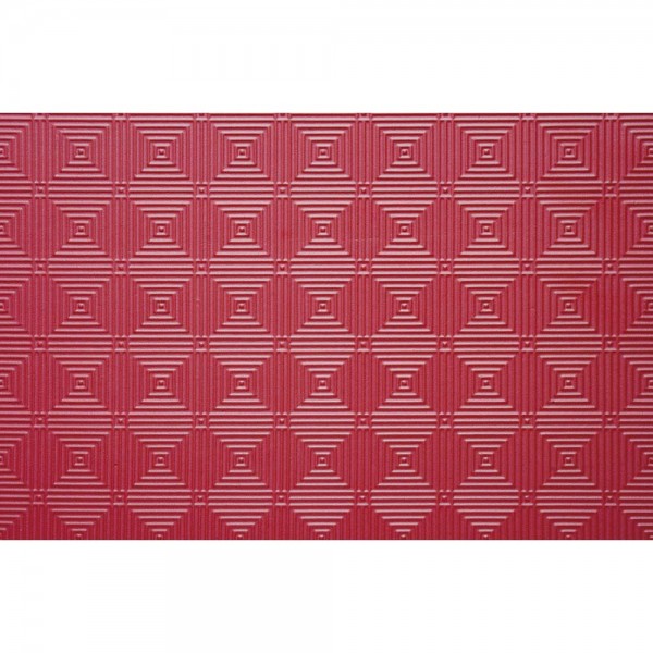 Δάπεδο Προστασίας EVA Διαμάντι 100x100cm 2,5cm Κόκκινο-Μπλε