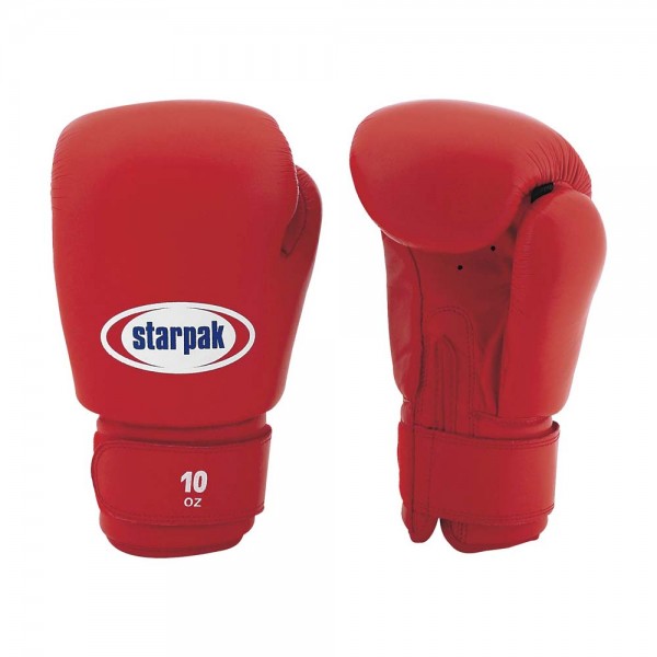 ΓΑΝΤΙΑ BOX ΔΕΡΜΑΤΙΝΑ 10OZ ΜΕ VELCRO OLYMPIC