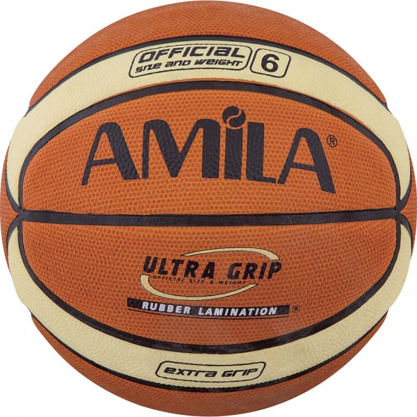 Μπάλα Basket AMILA Cellular Rubber No. 6 Μπάλα Basket AMILA Cellular Rubber No. 6