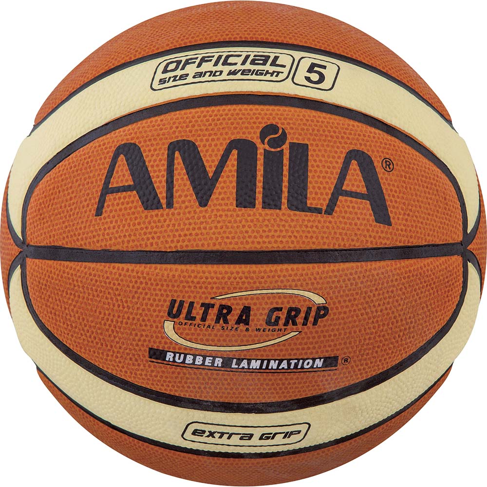 Μπάλα Basket AMILA Cellular Rubber No. 5 Μπάλα Basket AMILA Cellular Rubber No. 5