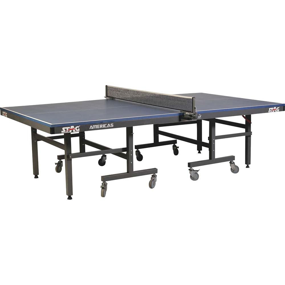 ΤΡΑΠΕΖΙ PING PONG AMERICAS 25mm 274*152.5*76cm ΜΠΛΕ (2TMΧ)