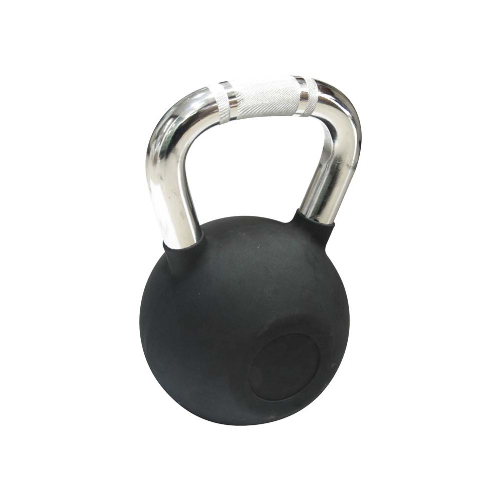 AMILA Kettlebell Rubber Cover Cr Handle 12Kg