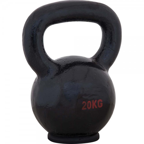 AMILA Kettlebell Cast Iron Rubber Base 20Kg AMILA Kettlebell Cast Iron Rubber Base 20Kg
