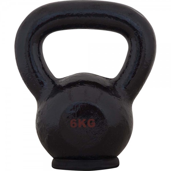 AMILA Kettlebell Cast Iron Rubber Base 6Kg AMILA Kettlebell Cast Iron Rubber Base 6Kg