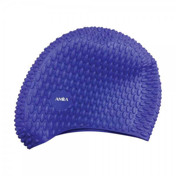 Σκουφάκι Κολύμβησης AMILA Long Hair Bubbles Σκουφάκι Κολύμβησης AMILA Long Hair Bubbles