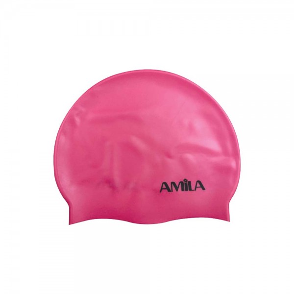 Σκουφάκι Κολύμβησης Παιδικό AMILA Ροζ Σκουφάκι Κολύμβησης Παιδικό AMILA Ροζ
