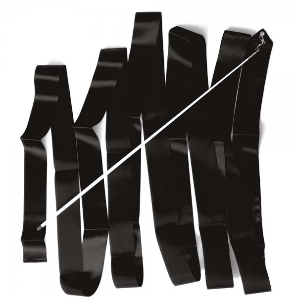 Κορδέλα Ρυθμικής Γυμναστικής 6m, Μαύρη Κορδέλα Ρυθμικής Γυμναστικής 6m, Μαύρη