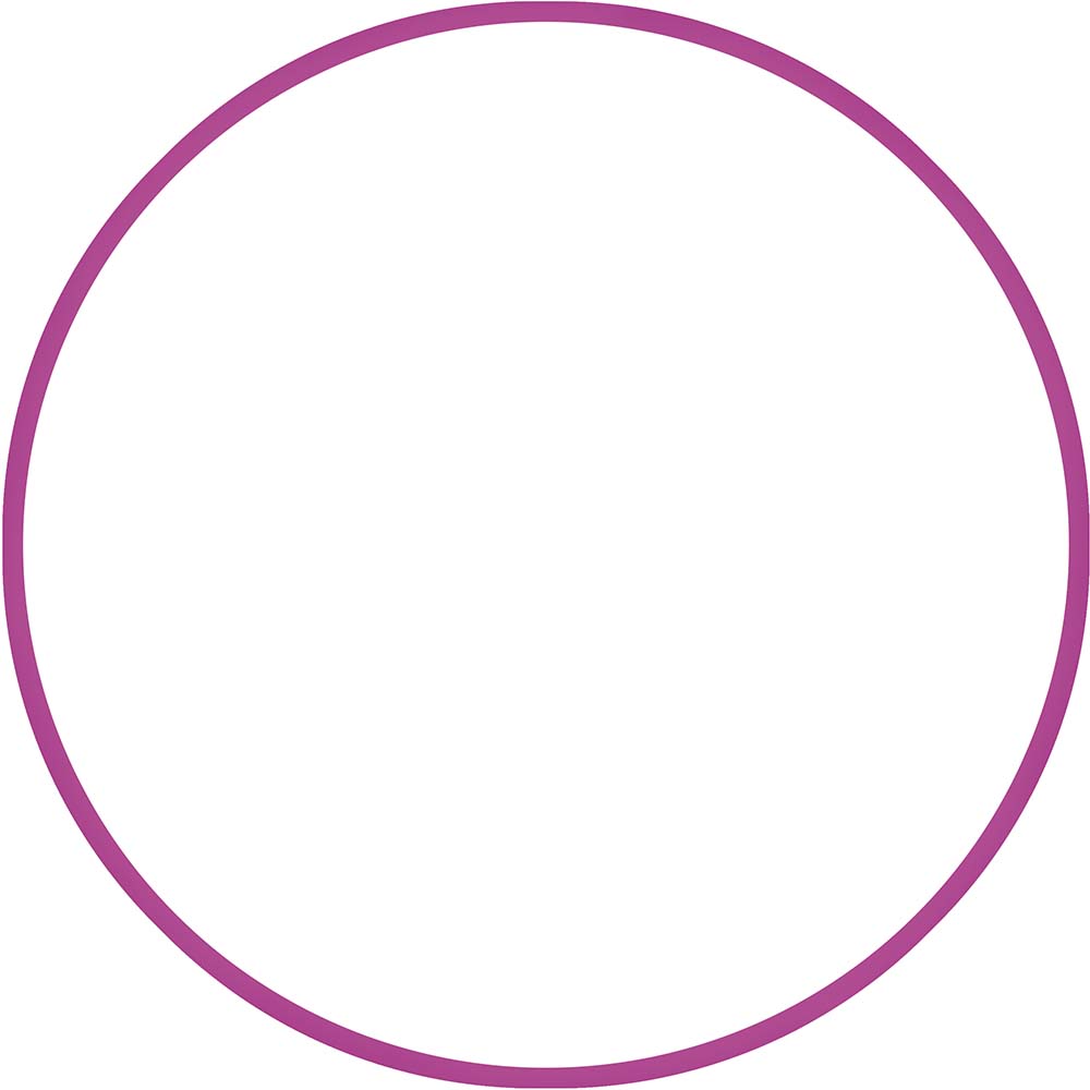 Χούλα-Χουπ 60cm - Φ18mm - 120gr, Φούξια Χούλα-Χουπ 60cm - Φ18mm - 120gr, Φούξια