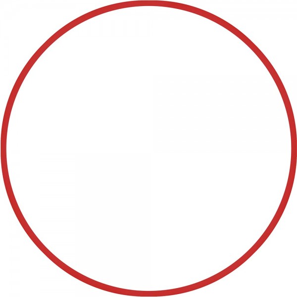Χούλα-Χουπ 70cm - Φ19mm - 175gr, Κόκκινο Χούλα-Χουπ 70cm - Φ19mm - 175gr, Κόκκινο