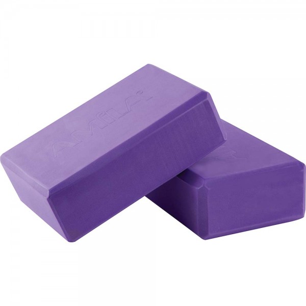 Τούβλο Yoga AMILA Brick Μωβ Τούβλο Yoga AMILA Brick Μωβ