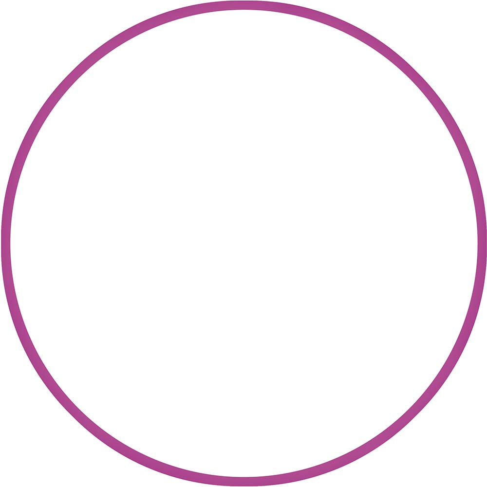 Χούλα-Χουπ 60cm - Φ18mm - 155gr, Φούξια Χούλα-Χουπ 60cm - Φ18mm - 155gr, Φούξια
