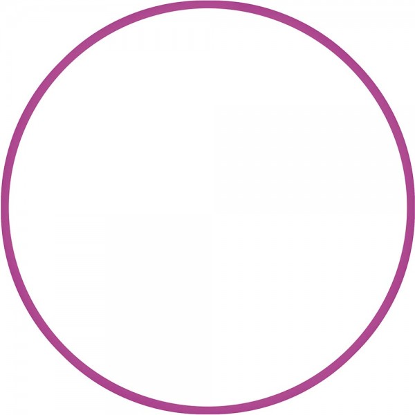 Χούλα-Χουπ 60cm - Φ18mm - 155gr, Φούξια Χούλα-Χουπ 60cm - Φ18mm - 155gr, Φούξια