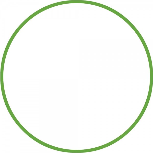 Χούλα-Χουπ 60cm - Φ18mm - 155gr, Πράσινο Χούλα-Χουπ 60cm - Φ18mm - 155gr, Πράσινο