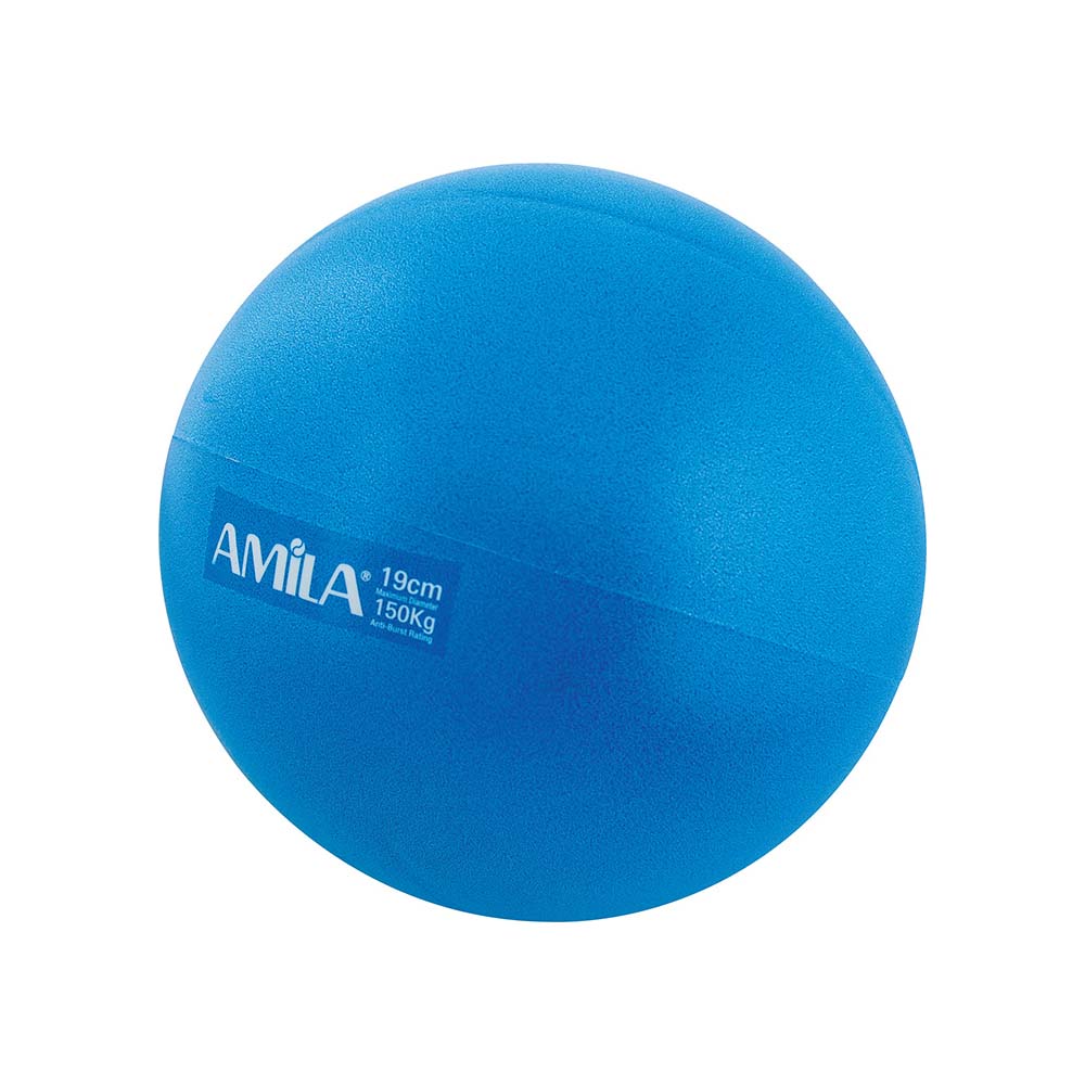 Μπάλα Γυμναστικής AMILA Pilates Ball 19 cm Μπλε Bulk