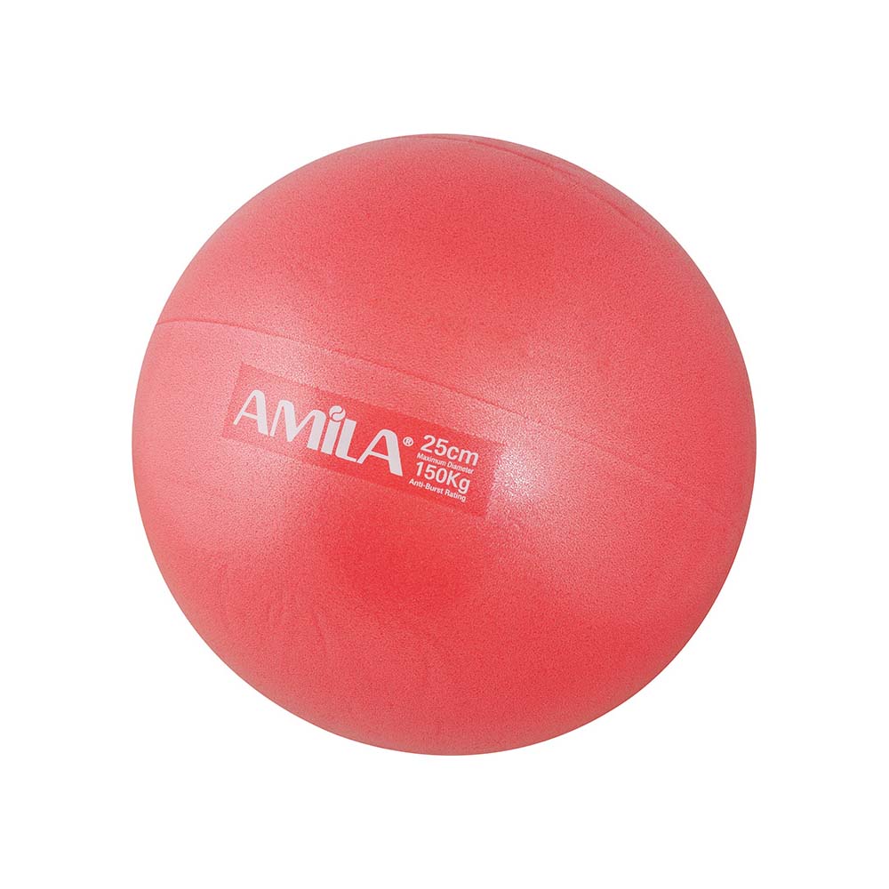 Μπάλα Γυμναστικής AMILA Pilates Ball 19cm Κόκκινη Bulk