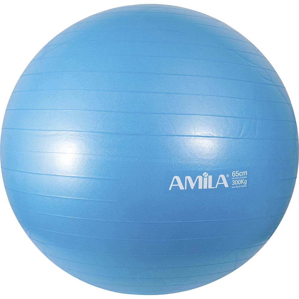 Μπάλα Γυμναστικής AMILA GYMBALL 55cm Μπλε Bulk Μπάλα Γυμναστικής AMILA GYMBALL 55cm Μπλε Bulk