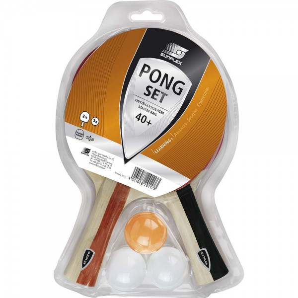 Σετ Ping Pong Sunflex (2 ρακέτες + 3 μπαλάκια) Σετ Ping Pong Sunflex (2 ρακέτες + 3 μπαλάκια)