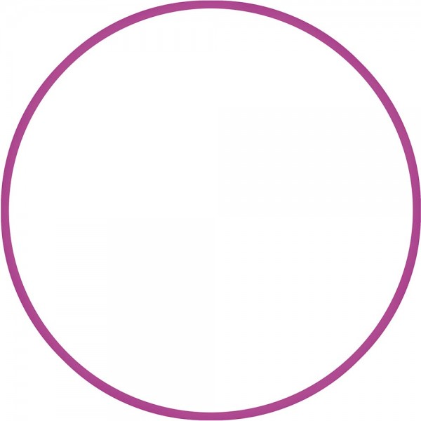 Χούλα-Χουπ HQ 60cm - Φ19mm - 230gr, Φούξια Χούλα-Χουπ HQ 60cm - Φ19mm - 230gr, Φούξια