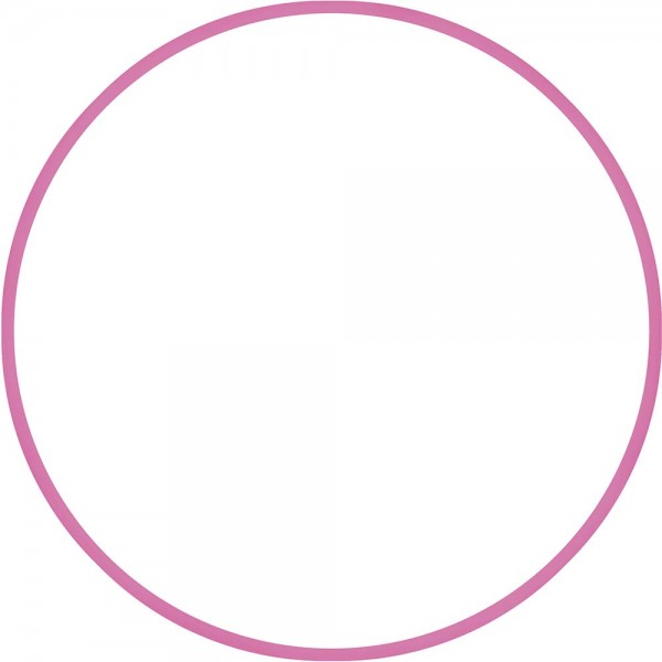 Χούλα-Χουπ HQ 60cm - Φ19mm - 230gr, Ροζ Χούλα-Χουπ HQ 60cm - Φ19mm - 230gr, Ροζ