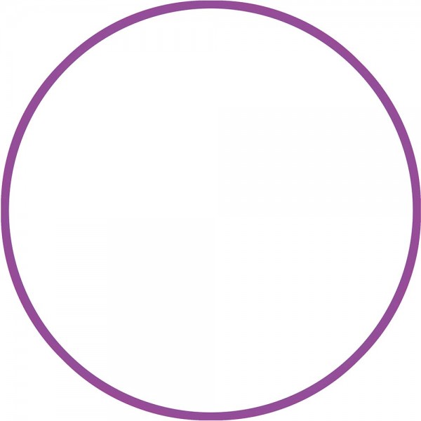 Χούλα-Χουπ HQ 60cm - Φ19mm - 230gr, Μωβ Χούλα-Χουπ HQ 60cm - Φ19mm - 230gr, Μωβ