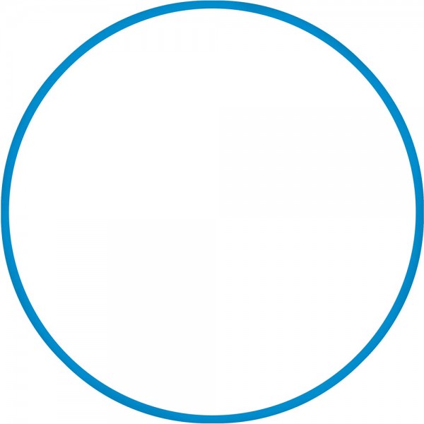 Χούλα-Χουπ HQ 60cm - Φ19mm - 230gr, Μπλε Χούλα-Χουπ HQ 60cm - Φ19mm - 230gr, Μπλε