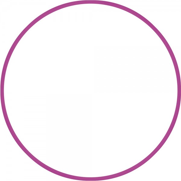 Χούλα-Χουπ HQ 70cm - Φ19mm - 280gr, Φούξια