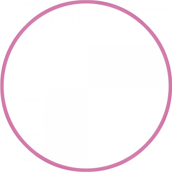 Χούλα-Χουπ HQ 70cm - Φ19mm - 280gr, Ροζ