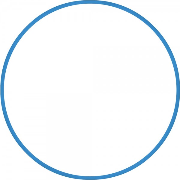 Χούλα-Χουπ HQ 70cm - Φ19mm - 280gr, Μπλε Χούλα-Χουπ HQ 70cm - Φ19mm - 280gr, Μπλε