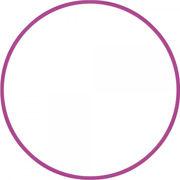 Χούλα Χουπ HQ 80cm - Φ19mm - 330gr, Φούξια Χούλα Χουπ HQ 80cm - Φ19mm - 330gr, Φούξια