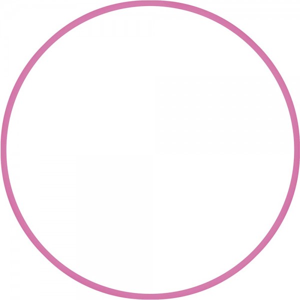 Χούλα Χουπ HQ 80cm - Φ19mm - 330gr, Ροζ
