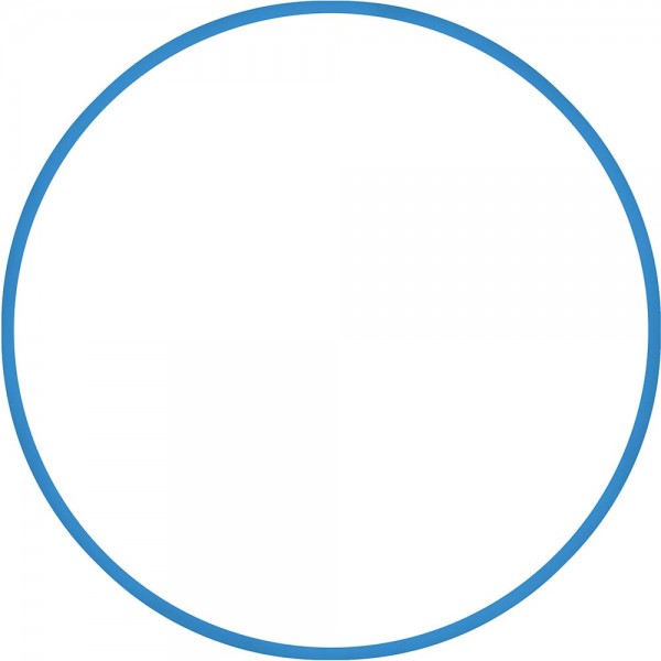 Χούλα Χουπ HQ 80cm - Φ19mm - 330gr, Μπλε