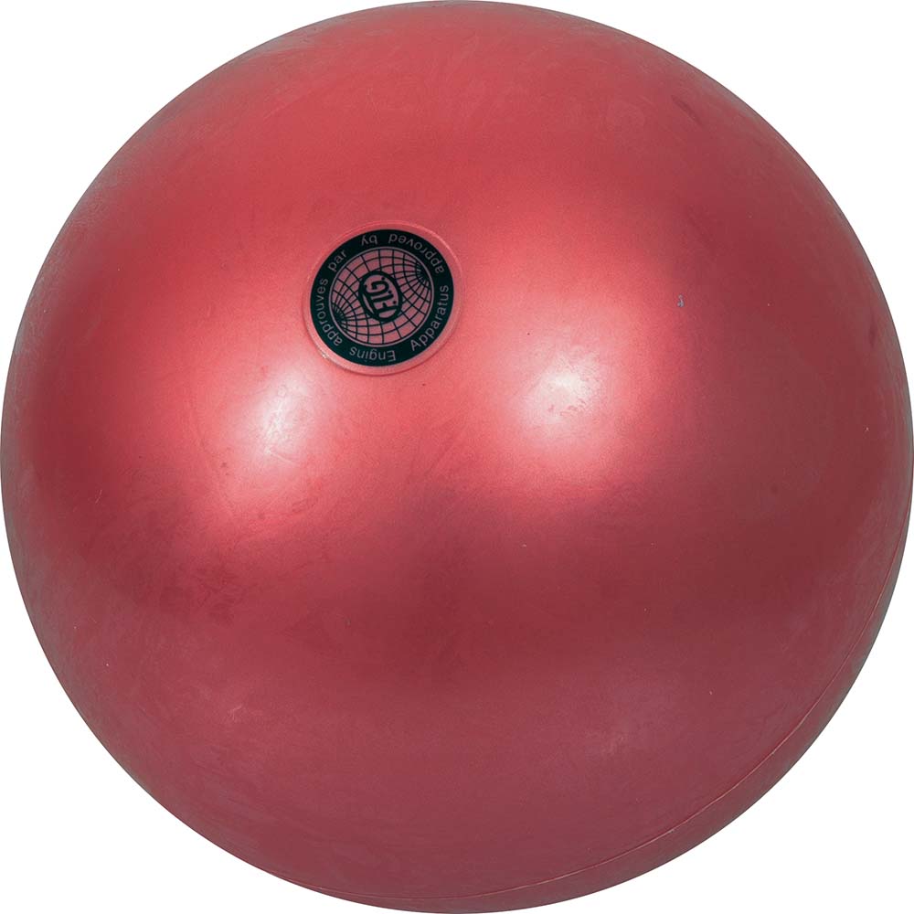 Μπάλα Ρυθμικής Γυμναστικής 19cm FIG Approved, Fire Red με Strass Μπάλα Ρυθμικής Γυμναστικής 19cm FIG Approved, Fire Red με Strass