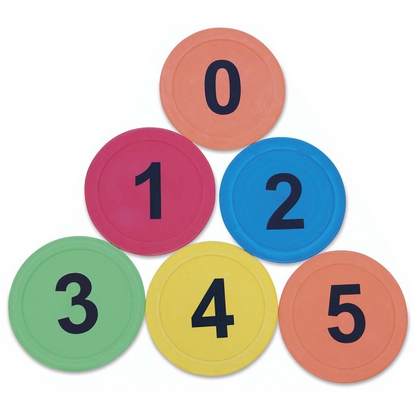 Σημάδια με Νούμερα (6 τμχ.) Σημάδια με Νούμερα (6 τμχ.)