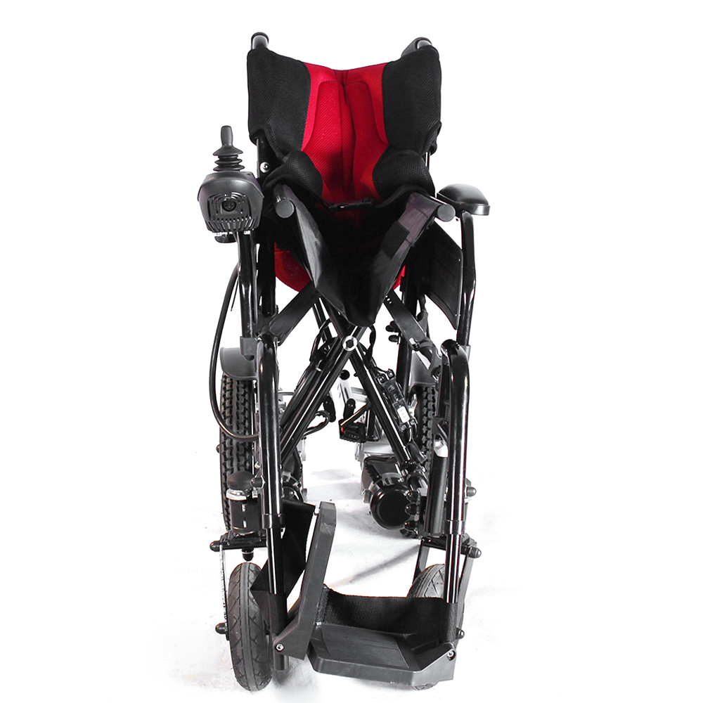 Ηλεκτρική Πτυσσόμενη Καρέκλα Vita Mobility Power Chair 'VT61023'. Κόκκινο-Μαύρο. VITA 09-2-015.           