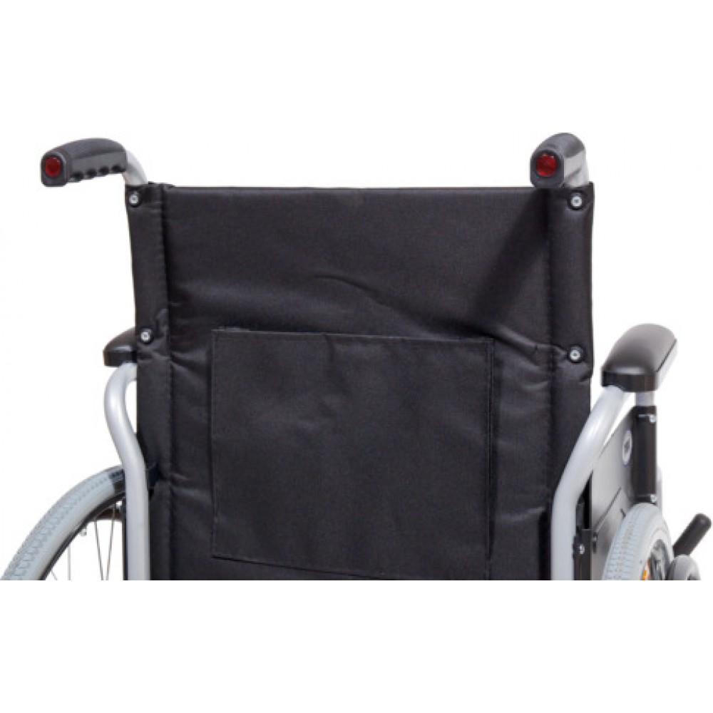 Αναπηρικό Πτυσσόμενο Αμαξίδιο Αλουμινίου GEMINI ADAPT με 2 Πρόσθετους Βοηθητικούς Τροχούς 3 Ιντσών. Κάθισμα 46cm. Γκρι. 0811308. 