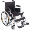 Αναπηρικό Πτυσσόμενο Αμαξίδιο Αλουμινίου GEMINI ADAPT με 2 Πρόσθετους Βοηθητικούς Τροχούς 3 Ιντσών. Κάθισμα 46cm. Γκρι. 0811308. 