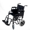 Αναπηρικό Αμαξίδιο Μεταφοράς Πτυσσόμενο Brother Medical BME4615. Πλάτος Καθίσματος 46cm. Μαύρο. 