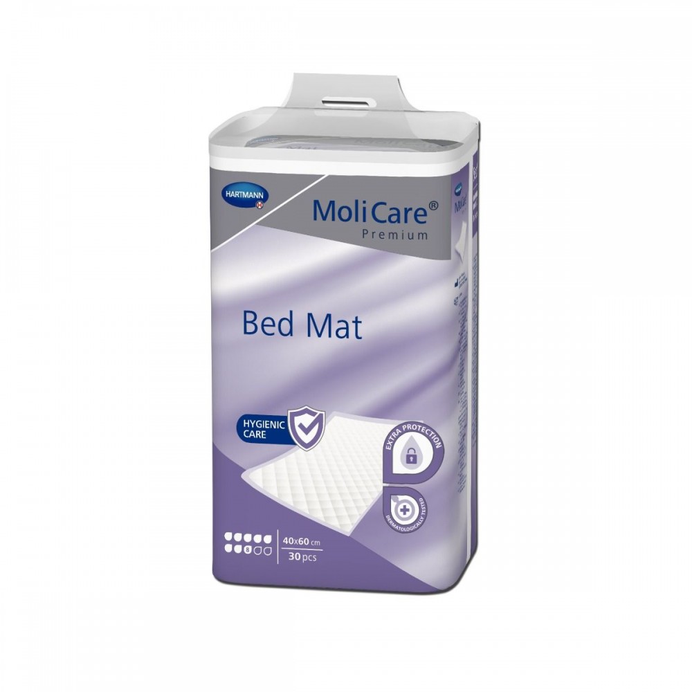 Υποσέντονο Μίας Χρήσης MoliCare Premium Bed Mat 8 Σταγόνων 40x60cm. 25Τεμάχια.