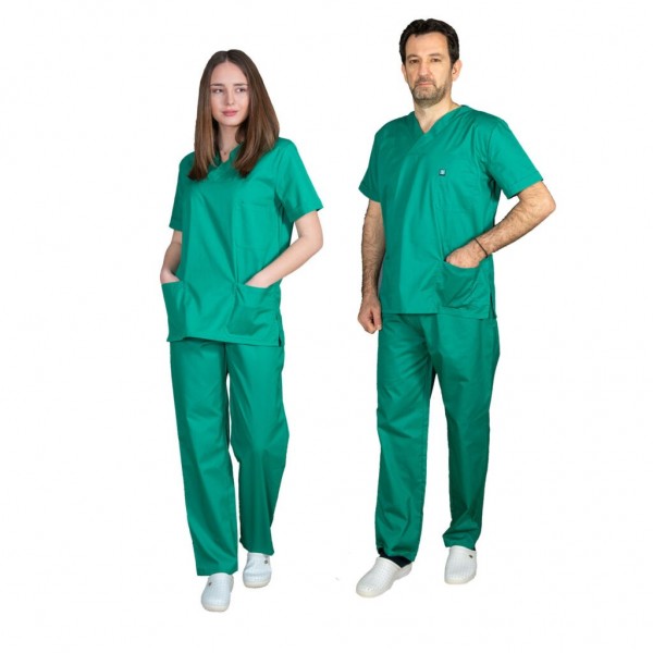 Ιατρική Στολή UNISEX CLASSIC. Ανοιχτό Πράσινο.  Ιατρική Στολή UNISEX CLASSIC. Ανοιχτό Πράσινο.