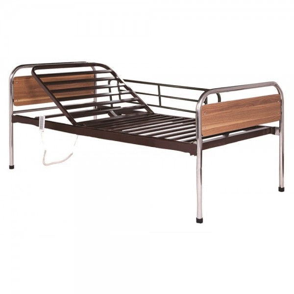 Κρεβάτι Hλεκτρικό Μονόσπαστο Σταθερού Ύψους, Μεγάλης Αντοχής, Καφέ. MobiakCare 0810059. Κρεβάτι Hλεκτρικό Μονόσπαστο Σταθερού Ύψους, Μεγάλης Αντοχής, Καφέ. MobiakCare 0810059.