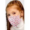 Παιδική Μάσκα Υψηλής Προστασίας FFP2, Πουά. 10Τμχ. FAMEX.