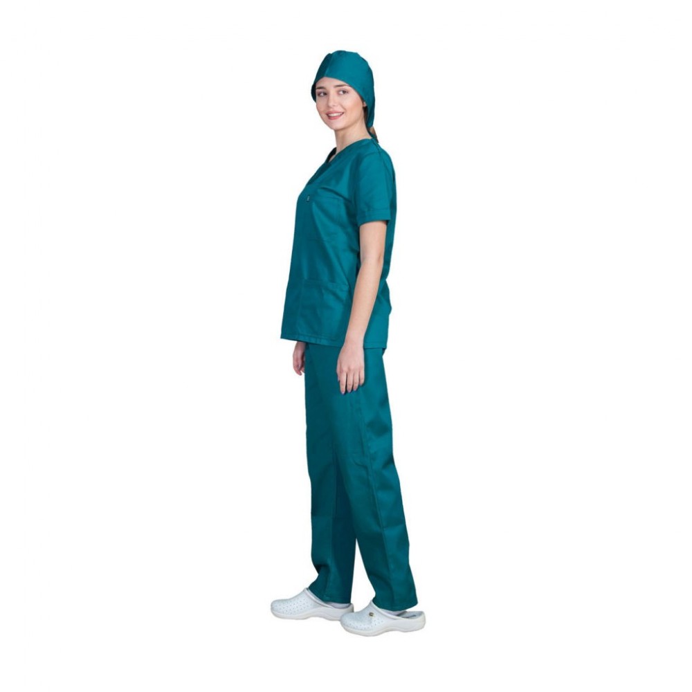 Ιατρική Στολή UNISEX CLASSIC. Σκούρο Πράσινο. Ιατρική Στολή UNISEX CLASSIC. Σκούρο Πράσινο.