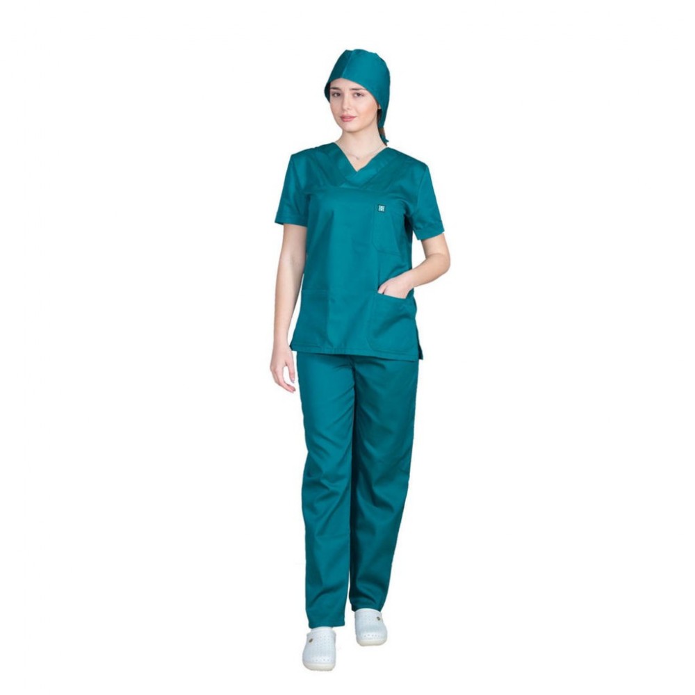 Ιατρική Στολή UNISEX CLASSIC. Σκούρο Πράσινο. Ιατρική Στολή UNISEX CLASSIC. Σκούρο Πράσινο.