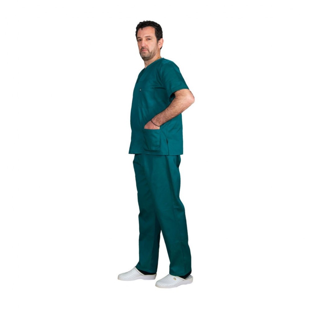 Ιατρική Στολή UNISEX CLASSIC. Σκούρο Πράσινο. Ιατρική Στολή UNISEX CLASSIC. Σκούρο Πράσινο.