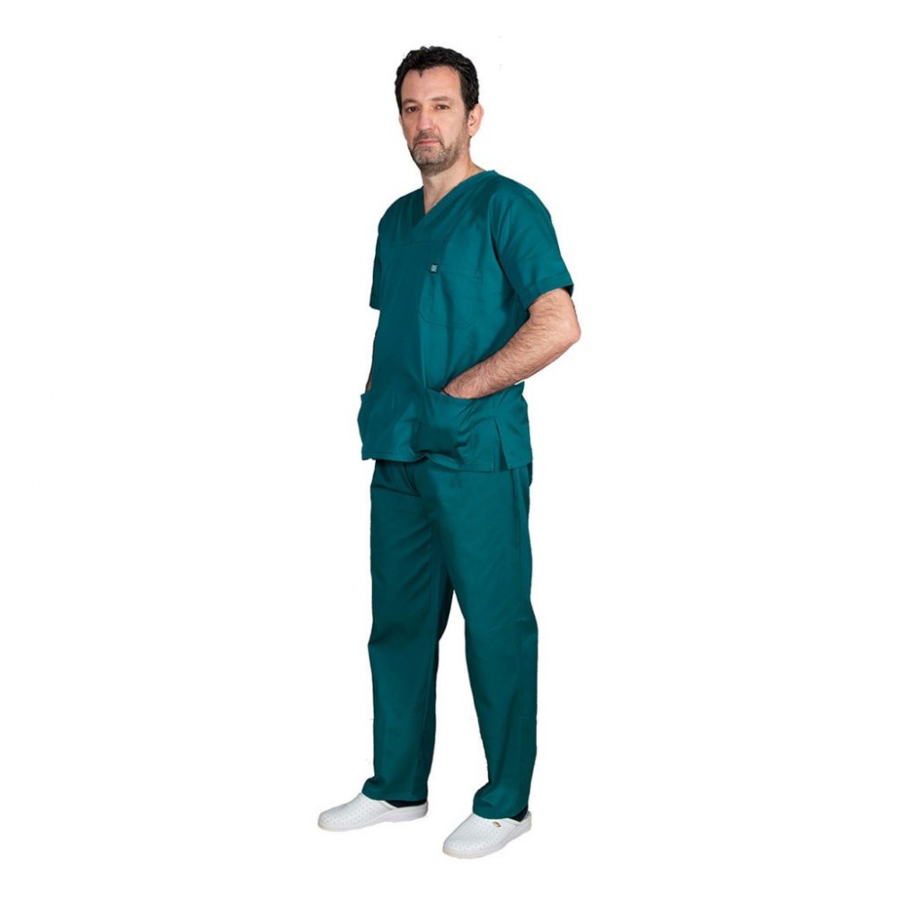 Ιατρική Στολή UNISEX CLASSIC. Σκούρο Πράσινο. Ιατρική Στολή UNISEX CLASSIC. Σκούρο Πράσινο.