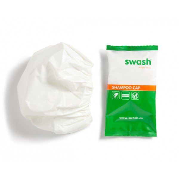 Σκούφος Λουσίματος Κεφαλής Χωρίς Νερό Swash Shampoo Cap, με Άρωμα. 1Τμχ.  Σκούφος Λουσίματος Κεφαλής Χωρίς Νερό Swash Shampoo Cap, με Άρωμα. 1Τμχ.