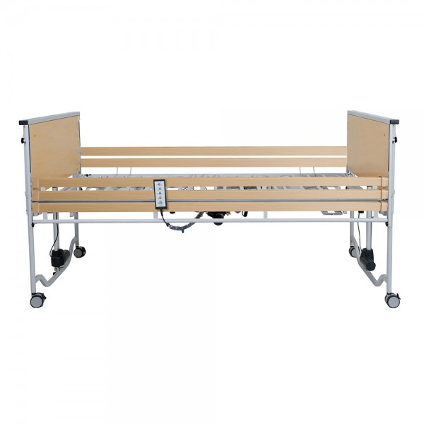 Ηλεκτρικό Κρεβάτι Νοσηλείας, Μεταλλικού Σωμιέ με Ξύλινα Πλαϊνά και Αναρτήρα. V-ERGO WOOD. Ηλεκτρικό Κρεβάτι Νοσηλείας, Μεταλλικού Σωμιέ με Ξύλινα Πλαϊνά και Αναρτήρα. V-ERGO WOOD.