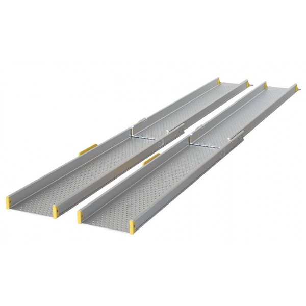 Ράμπα Αλουμινίου Τηλεσκοπική AG107. Μήκος 212cm.  Ράμπα Αλουμινίου Τηλεσκοπική AG107. Μήκος 212cm.