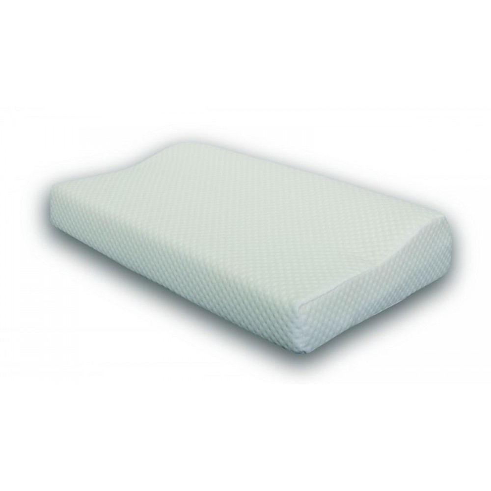 Ορθοπεδικό Μαξιλάρι  Αυχένος – Ύπνου Memory Foam ARMOR ARVP01. Λευκό. 